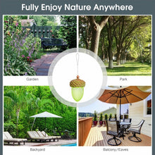 Load image into Gallery viewer, Metal Acorn Wild Bird Feeder Outdoor Hanging Food Dispenser for Garden Yard