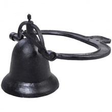 Load image into Gallery viewer, 8.5" Large Cast Iron Farm School Dinner Bell