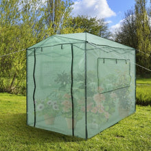 Load image into Gallery viewer, 6'x 8' Portable Walk-in Greenhouse W/Window-Green