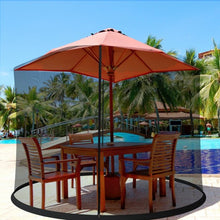 Load image into Gallery viewer, 9' to 10' Outdoor Umbrella Table Screen Mosquito Bug Insect Net