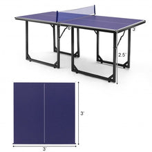 Load image into Gallery viewer, Multi-Use Foldable Midsize Removable Compact Ping-pong Table