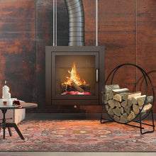 Load image into Gallery viewer, 40-inch Tubular Steel Firewood Storage Rack