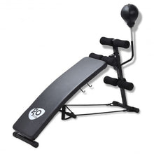 Load image into Gallery viewer, Adjustable Incline Curved Workout Fitness Sit Up Bench