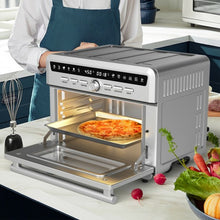 Load image into Gallery viewer, 26.4 Qt 1800W 10-in-1 Air Fryer Toaster Oven with Recipe