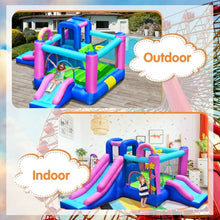 Load image into Gallery viewer, Inflatable Bounce Castle with Dual Slides and Climbing Wall without Blower