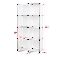 Load image into Gallery viewer, DIY 8 Cubes Portable Closet Storage Organizer