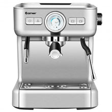 Load image into Gallery viewer, 15 Bar Semi-Auto Espresso Coffee Maker Machine /w Milk Frother Steam Wand