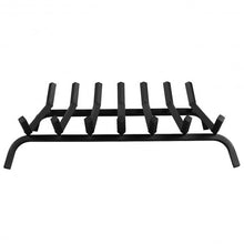 Load image into Gallery viewer, 30" Iron Fireplace Log Grate Firewood Burning Rack