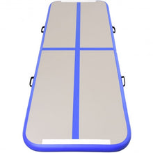 Load image into Gallery viewer, Air Track Inflatable Gymnastics Tumbling Floor Mats with Pump-Blue