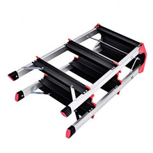 Load image into Gallery viewer, 3 Step Aluminum Lightweight Ladder Folding Non-Slip Stool