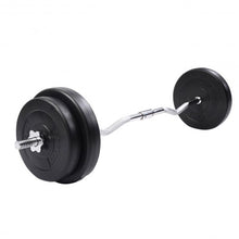 Load image into Gallery viewer, 64 lbs Gym Lifting Exercise Barbell Dumbbell Set