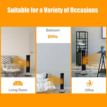 Load image into Gallery viewer, 1500W Portable Tower Heater w/ Timer Remote Control