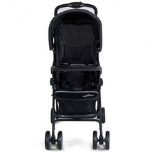 Load image into Gallery viewer, 5-Point Safety System Foldable Lightweight Baby Stroller-Black