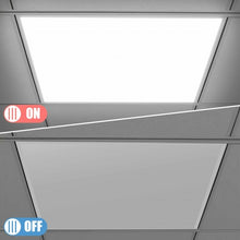 Load image into Gallery viewer, 2x2 ft 4400LM 40W 5000K LED Dimmable Flat Panel Light for Home Office