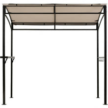 Load image into Gallery viewer, 7' x 4.5' Grill Gazebo Outdoor Patio Garden BBQ Canopy Shelter-Beige
