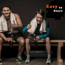 Load image into Gallery viewer, Mini Vibration Body Fitness Platform with Loop Bands-Black