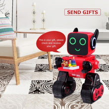 Load image into Gallery viewer, K3 Programmable Touch & Sound Control Piggy Sing Dance Robot-Red