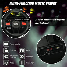 Load image into Gallery viewer, 12V Kids Ride-on Jeep Car with 2.4 G Remote Control-Black