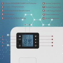 Load image into Gallery viewer, 1500 W Freestanding Convector Heater w/ Remote Control