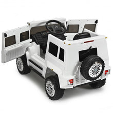 Load image into Gallery viewer, 12V Off Road Mercedes-Benz Unimog Ride On Car-White