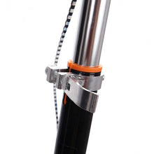 Load image into Gallery viewer, Folding Aluminum 3 LED Light Up Wheels Kids Music Kick Scooter-Orange