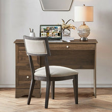 Load image into Gallery viewer, Vintage Study Office Computer Desk with 3 Drawers