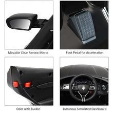 Load image into Gallery viewer, 12 V Remote Control Maserati Licensed Kids Ride on Car-Black