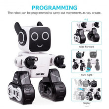 Load image into Gallery viewer, K3 Programmable Touch & Sound Control Piggy Sing Dance Robot-White