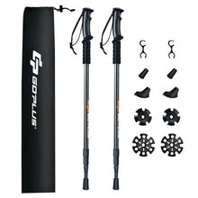 Load image into Gallery viewer, 2 Pack Trekking Hiking Sticks Poles