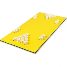 Load image into Gallery viewer, 5.5' x 35.5" 3-Layer Multi-Purpose Floating Beer Pong Table-Yellow