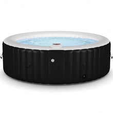 Load image into Gallery viewer, Goplus Portable Inflatable Bubble Massage SPA-Black