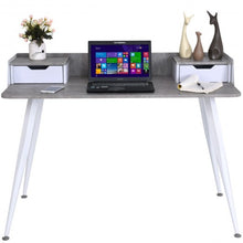 Load image into Gallery viewer, Study Writing Computer Desk PC Laptop Table with Drawers
