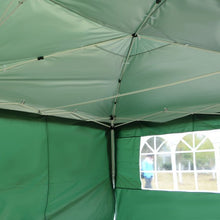 Load image into Gallery viewer, 10' x 20' Total Iron Folding Wedding Tent with Cloth-Green