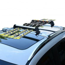 Load image into Gallery viewer, 23"/30" Universal Ski & Snowboard Roof Racks Fit 6 Pairs Skis or 4 Snowboards-L