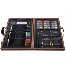 Load image into Gallery viewer, 80-Piece Art Set Drawing Accessories with Wood Case