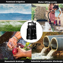 Load image into Gallery viewer, 1/2 HP Multi-purpose Thermoplastic Utility Water Pump