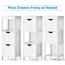 Load image into Gallery viewer, Floor Multifunction Bathroom Storage Organizer Rack with 2 Drawers