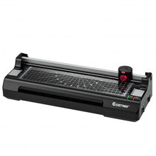 Load image into Gallery viewer, 9" Hot and Cold Paper Trimmer with 25 Pouches and Corner Rounder-Black