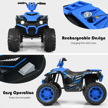 Load image into Gallery viewer, 12V Kids 4-Wheeler ATV Quad Ride On Car -Navy