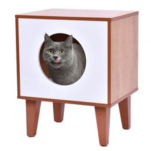 Load image into Gallery viewer, Cat Box Pet Cabinet Furniture