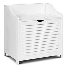 Load image into Gallery viewer, Laundry Hamper Cabinet Laundry Sorter Chest with Seat