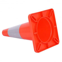 Load image into Gallery viewer, 5 pcs 18" Slim Fluorescent Safety Parking Traffic Cones