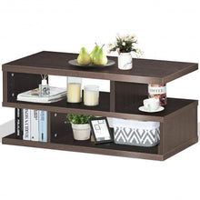 Load image into Gallery viewer, 3-tier Rectangular Modern Console Table Coffee Table