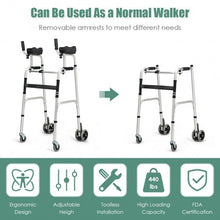 Load image into Gallery viewer, Foldable Standard Aluminum Alloy Walking Walker