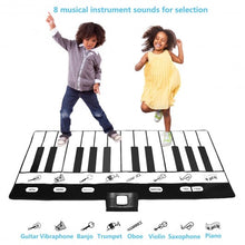 Load image into Gallery viewer, Kids 24 Key Gigantic Piano Keyboard with 8 Instrument Settings