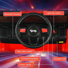 Load image into Gallery viewer, 12V Kids Ride-on Jeep Car with 2.4 G Remote Control-Red