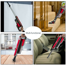 Load image into Gallery viewer, Handheld Stick Vacuum Cleaner w/Detachable Battery & Filtration-Red