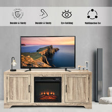 Load image into Gallery viewer, TV Stand Entertainment Center Console Home Media Storage with 2 Doors