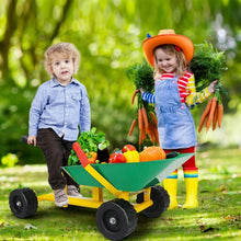 Load image into Gallery viewer, 8" Heavy Duty Kids Ride-on Sand Dumper w/ 4 Wheels-Green