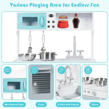 Load image into Gallery viewer, Kids Kitchen Cookware Pretend Cooking Food Play Set
